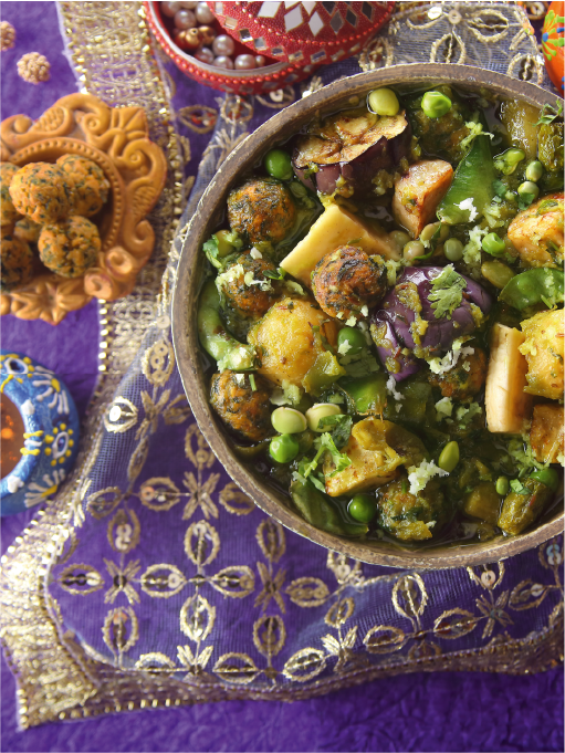Curly TalesKhandani Rajdhani Launches First Undhiyu Mixing Ceremony In B’luru!